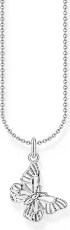 THOMAS SABO Silberkette Thomas Sabo Damen-Kette 925er Silber, Charming