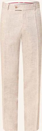 CG - CLUB of GENTS Anzugshose CG PETER Slim Fit mit Leinen