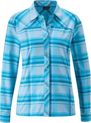 Maier Sports Outdoorhemd Da-Hemd 1/1 Arm el. - Merta L/S BLUE/WHITE CHECK
