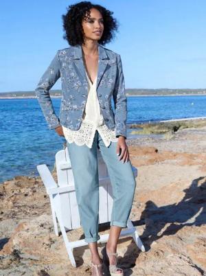heine Blusenblazer Jeansblazer
