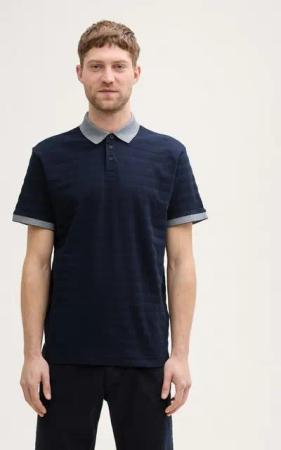 TOM TAILOR Poloshirt Poloshirt aus Baumwolle