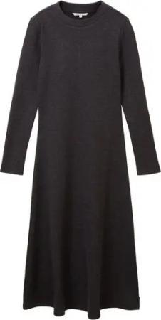 TOM TAILOR Strickpullover cozy rib midi dress