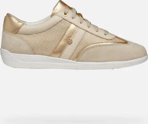 GEOX Schuhe Myria Dame Hellgold/hellbeige
