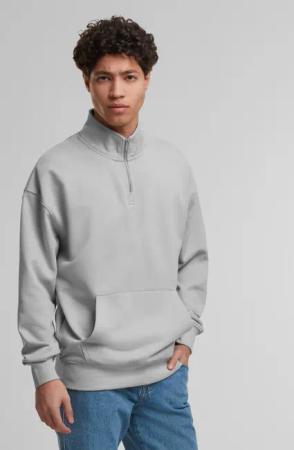 DEF Zipper Crewneck