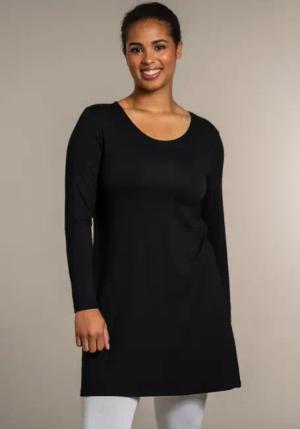 SANDGAARD Longshirt, in Unifarbe