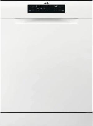 AEG Standgeschirrspüler Serie 6000 "FFB6491AZW", 14 Maßgedecke, SatelliteClean - bessere Sprühreichweite