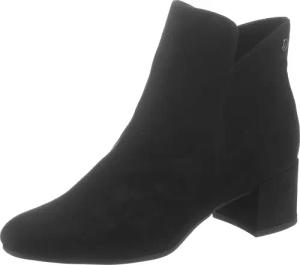 Tamaris Stiefelette "Cika", Blockabsatz, Ankleboots, Abendschuh in veganer Verarbeitung