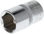 Gedore red Steckschlüsseleinsatz, Nuss, 1/2'' 12,5 mm Antrieb, 6-kant, 17 mm Weite, Werkzeug, R610001706, Stahl