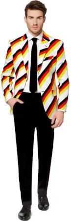 Opposuits Partyanzug Der German, Stylisches Outfit für Fußball-Fans