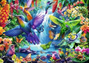 Trefl GmbH Puzzle Tropische Kolibris, Puzzleteile