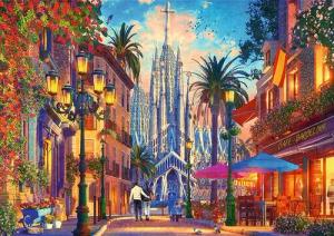 Trefl GmbH Puzzle Barcelona, Spanien, Puzzleteile