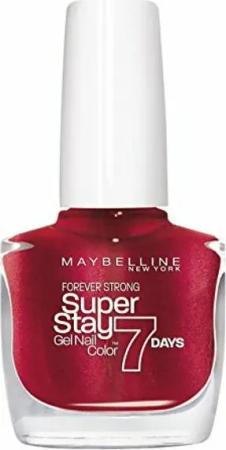 MAYBELLINE NEW YORK Nagellack Forever Strong Super Stay 7 Days #09 Rouge Volcanique 10ml