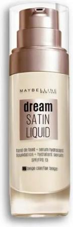 MAYBELLINE NEW YORK Foundation Dream Satin Fluide Foundation 02 Fair Beige Spf13 30ml