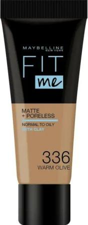 MAYBELLINE NEW YORK Foundation Fit Me Matte + Poreless Liquide Foundation 336 Warm Olive 30ml