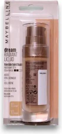 MAYBELLINE NEW YORK Foundation Dream Satin Liquid Foundation 10 Ivory Spf13 30ml