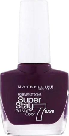 MAYBELLINE NEW YORK Nagellack Super Stay 7 Days Nagellack #05 Extreme Black Current 10ml