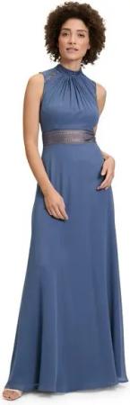 Vera Mont Abendkleid Vera Mont Abendkleid rückenfrei Aufgesteppte Bänder