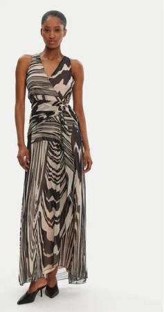 Rinascimento Abendkleid CFC0019849002 Beige Regular Fit