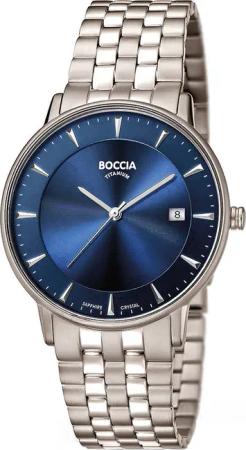 Boccia 3607-03 Herrenuhr Titanium 39mm 5ATM