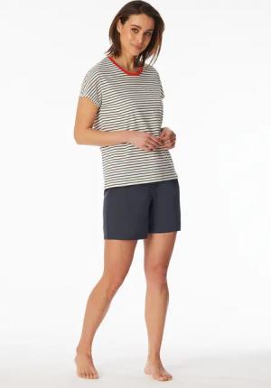 Schlafanzug kurz off-white - Casual Essentials 44
