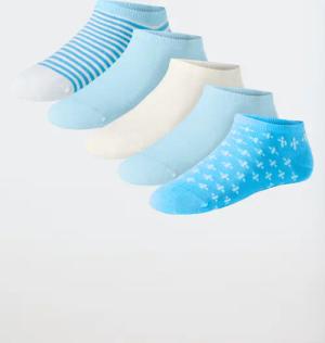 Damensocken Sneaker 5er-Pack mehrfarbig - Bluebird 35/38