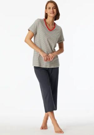 Schlafanzug 3/4-lang off-white - Casual Essentials 40