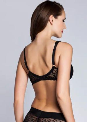 Minimizer-BH mit Bügel - schwarz - Gr. 90 C von Goldner Fashion