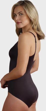Figurformender Body mit Bügel - schwarz - Gr. 80 E von Goldner Fashion