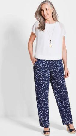 Bluse - weiß - Gr. 24 von Goldner Fashion