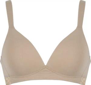 Bügelloser Soft-BH mit Baumwolle - haut - Gr. 95 A von Goldner Fashion
