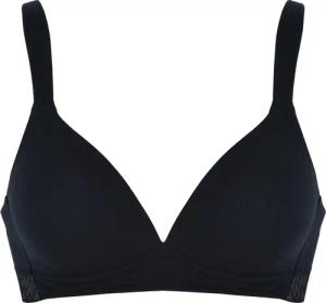 Bügelloser Soft-BH mit Baumwolle - schwarz - Gr. 80 A von Goldner Fashion
