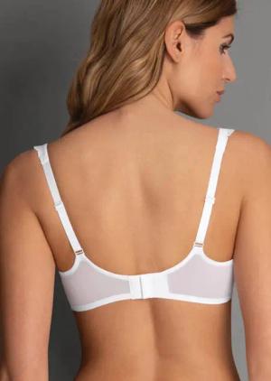 Bügel-BH mit Spitze - weiß - Gr. 85 B von Goldner Fashion
