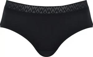 Formbeständiger Baumwoll-Taillenslip - schwarz - Gr. 36 von Goldner Fashion