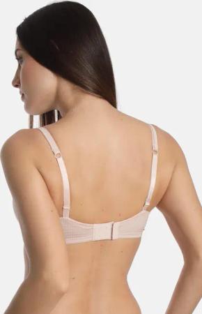 Bügel-BH mit Schalen - beige - Gr. 80 D von Goldner Fashion