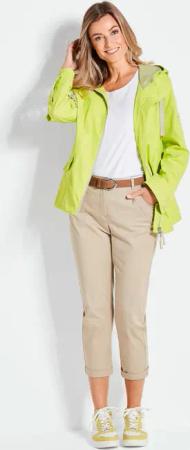 Jacke - hellgrün - Gr. 20 von Goldner Fashion
