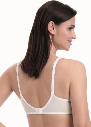 Bügel-BH mit Spitze - champagner - Gr. 85 B von Goldner Fashion