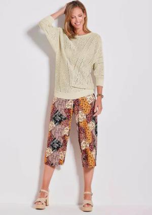 Pullover - cremeweiß - Gr. 21 von Goldner Fashion