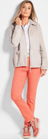 Hemdjacke - stein - Gr. 54 von Goldner Fashion