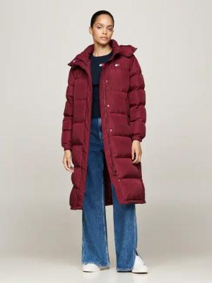 Tommy Jeans Curve Steppmantel "TJW ALASKA LONG PUFFER EXT", in Großen Größen