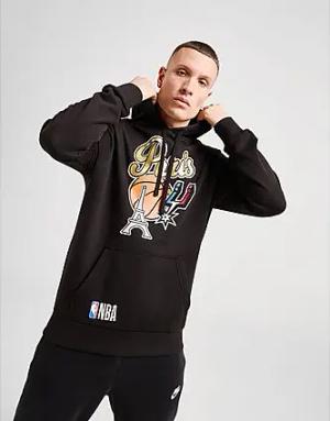 New Era NBA San Antonio Spurs Paris Games 2025 Hoodie - Herren, Black