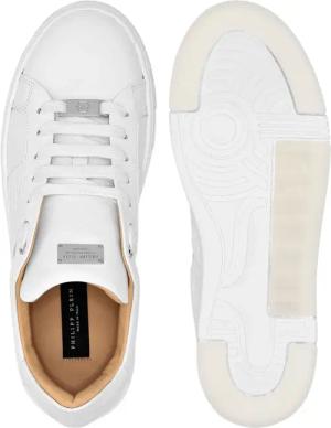 Philipp Plein Low-Top Sneaker - Sneaker Monogram - Gr. 38 (EU) - in Weiß - für Damen