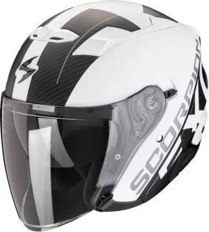 Scorpion Exo Motorradhelm Exo-230 QR Jethelm (waschbar), integriertes Sonnenvisier