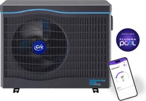 Gre Pool-Wärmepumpe "HPGIC60", Inverter Wärmepumpe, Für Pools bis zu 60 m³