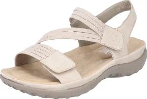 Rieker Riemchensandale, Sommerschuh, Sandalette, Keilabsatz, mit Gummizügen