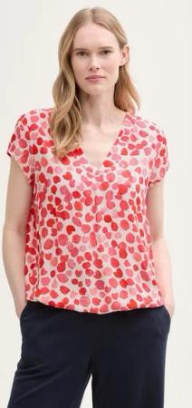 TOM TAILOR Blusentop Bluse mit Muster