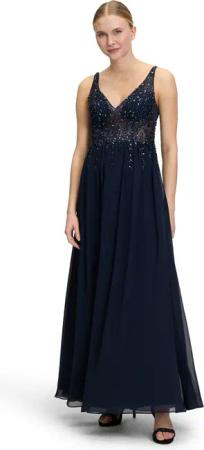 Vera Mont Abendkleid "Vera Mont Abendkleid mit Stickerei", Glitzersteine