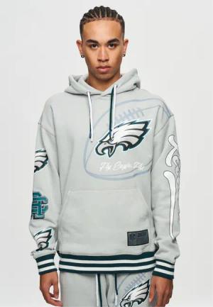Recovered Kapuzensweatshirt "NFL Eagles Fly", für alle Philadelphia Eagles-Fans