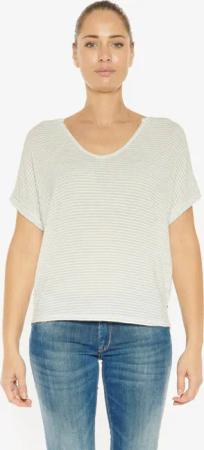 Le Temps Des Cerises T-Shirt "RITA", mit femininem V-Ausschnitt