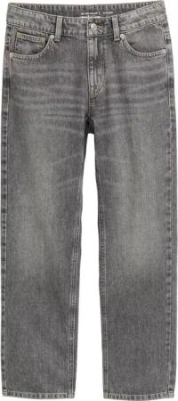 TOM TAILOR Jungen Straight Jeans, grau, Uni, Gr. 140