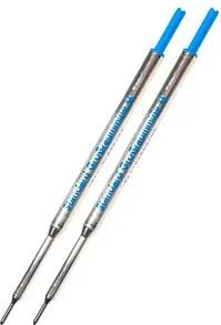 ONLINE® Kugelschreiberminen M blau, 2 St.